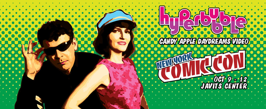 Hyperbubble video at New York City Comic Con