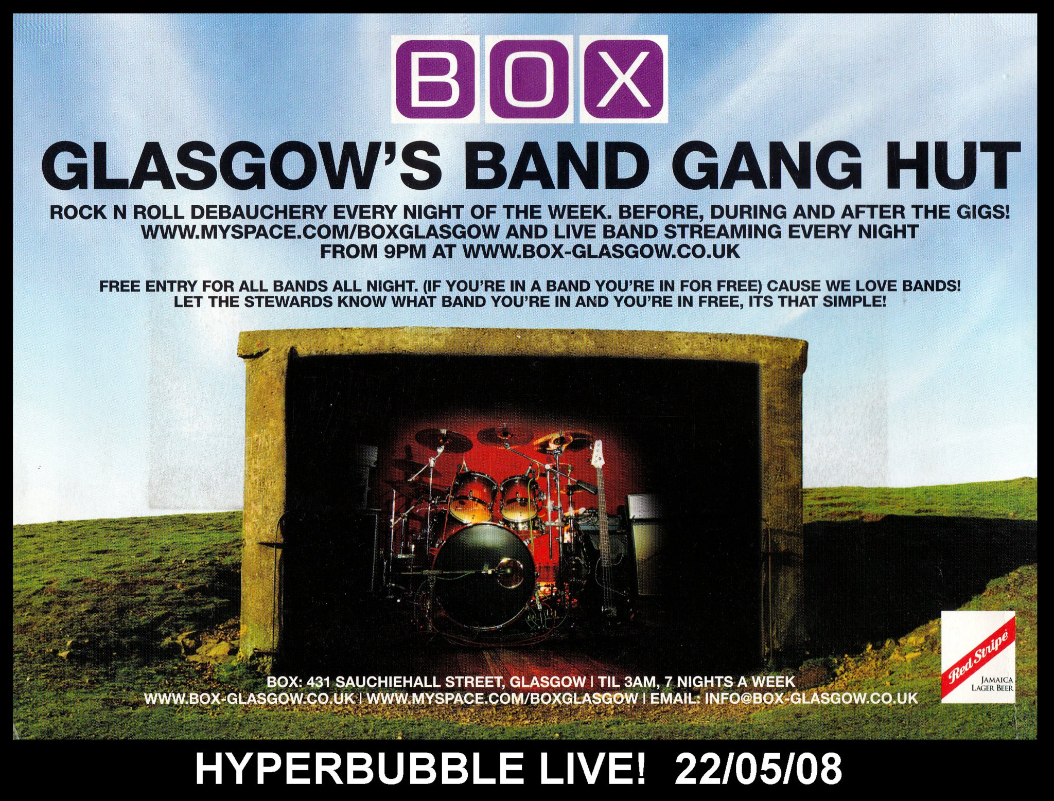 Hyperbubble BOX Glasgow