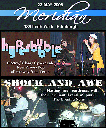 Hyperbubble live in Edinburgh Scotland 2008