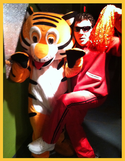 Jeff and Touchdown Tiger